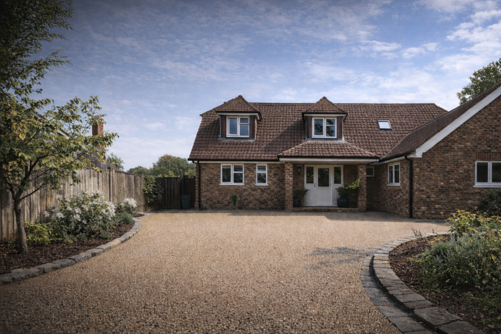 Field Groundworks Ltd team on site in Heathfield, East Sussex
